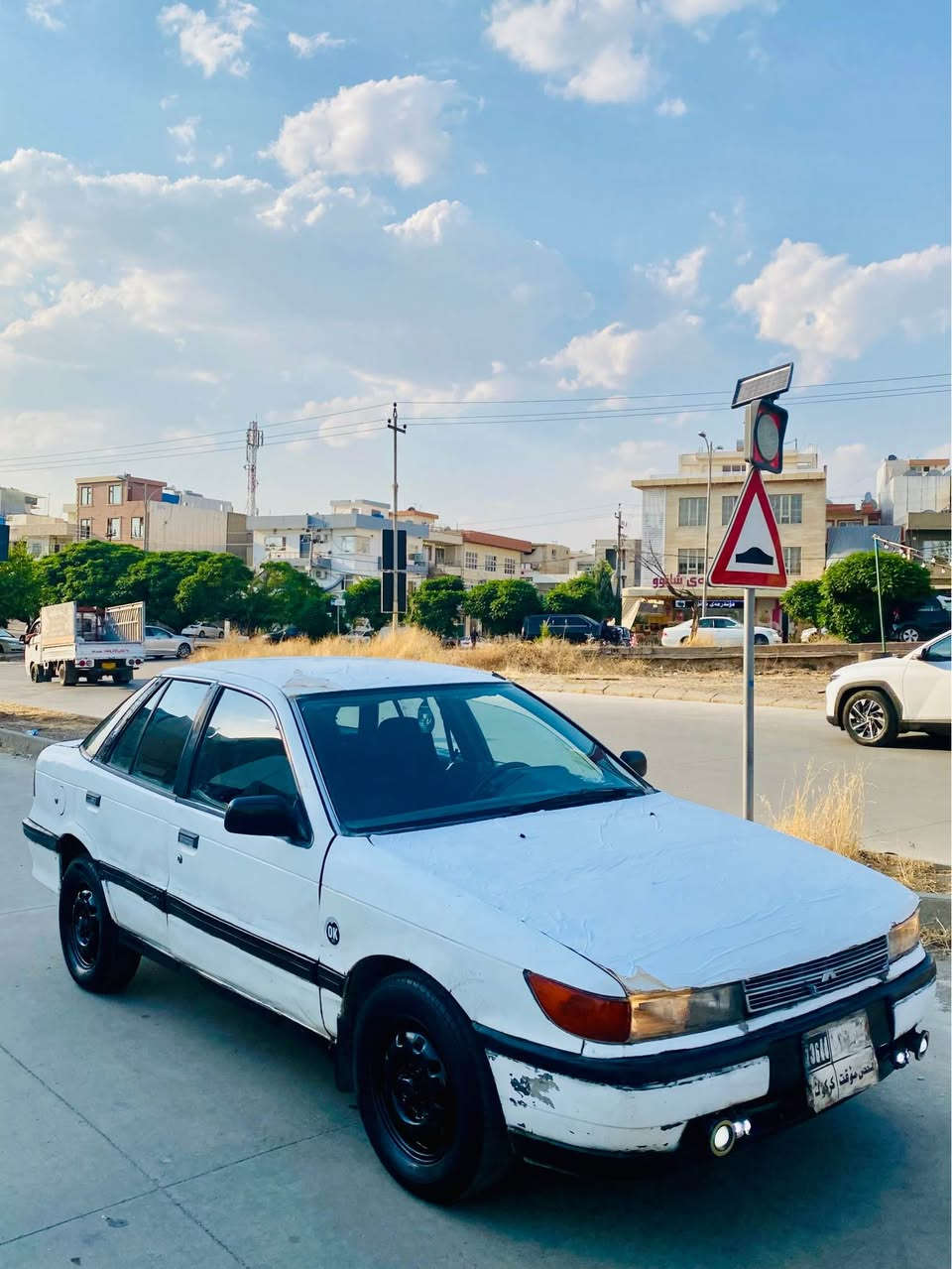 9 گەلاو معامەلە 
 مستەربۆشی 
مۆدێل 1990
سەنەوی حاسیبە بە شەرتی ئەوەلیات 
گێرو مەکینە پرۆتۆن نۆزل مەرخوب 
بە شەرتی گێرو مەکینە زۆر زۆر مەزبوتە دوکەلی نیە 
دەعمو لێدراوی نیە خایسی نیە 
موسو براوەی بە شەرت 
چوار تایەو ویلی تازەی لەسەرە 
کارەبای مەزبوتە 
سعری 9 گەلاو معامەلە 
بۆ زانیاری زیاتر پەیوەندی بکەن 
*********** السليمانية, العراق
