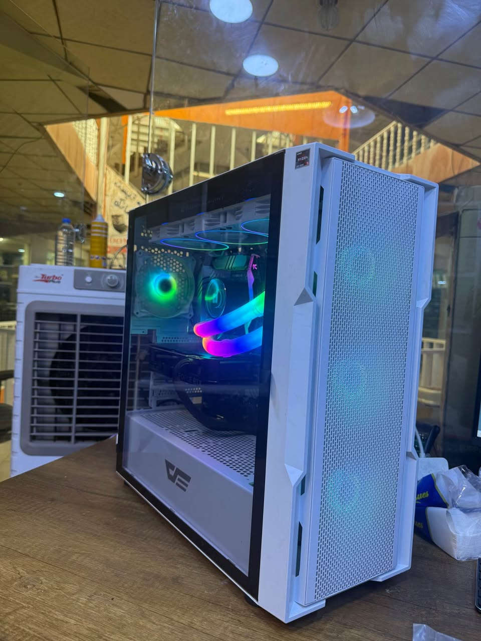 Pc gaming ***********
i7 14700kf
Rtx4070S asus
Z790asus ddr5
2x512ssd nvm gen 5 
850w psu msi gen 5 gold
Aio 360 
Ram 1x32ddr5 6000
کۆمپيوتەرێکي گەيمينگ زۆر خاوێنەو کەم بەکار ھاتوەو گەرنتي 6مانگي لەگەڵە
كمبيوتر ألعاب نظيف جدًا، استعمال خفيف، ويأتي مع ضمان لمدة 6 أشهر. سعر      2170000 أربيل, العراق
