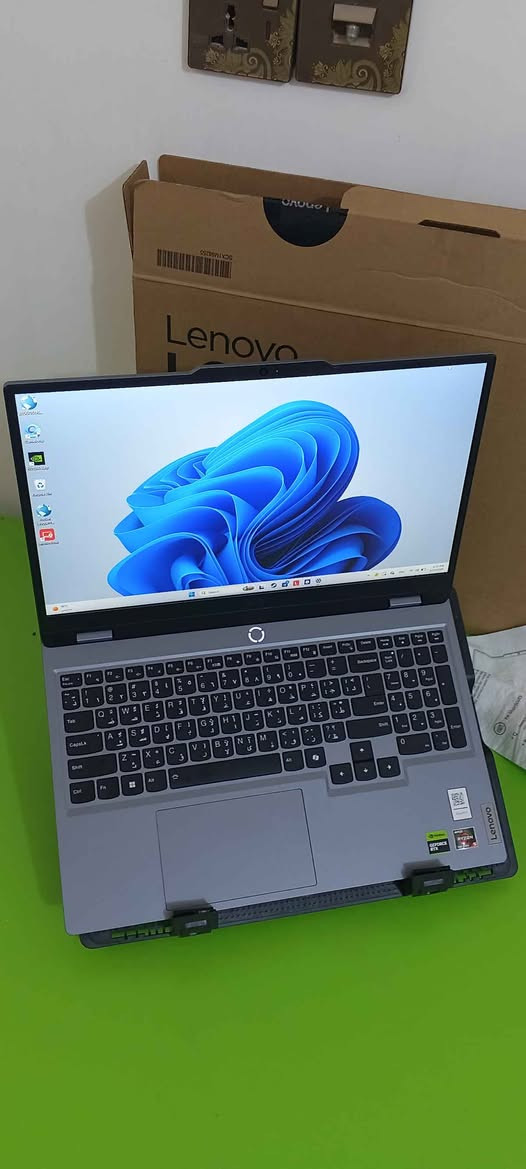 🔥 **للبيع | Lenovo LOQ 15ARP9 Gaming Laptop** 🔥 مشحونة 16 مرة فقط 

🎮 إذا تدور على لابتوب ألعاب قوي ونظيف شبه جديد، فهذا الخيار مناسب جداً للألعاب، الدراسة، والتصميم.

✅ **المواصفات:**
🔹 **المعالج:** AMD Ryzen 5 7235HS
🔹 **كرت الشاشة:** NVIDIA GeForce RTX 4050 6GB (قدرة 105W)
🔹 **الرام:** 12GB DDR5
🔹 **التخزين:** 512GB SSD M.2 NVMe
🔹 **الشاشة:** 15.6" FHD IPS 144Hz
🔹 **النظام:** Windows 11 Home

✨ **مميزات الجهاز:**
🔋 البطارية 100% وصحة ممتازة
🔄 عدد دورات الشحن: 16 مرة فقط
📦 الكارتون الأصلي والشاحن الأصلي موجودات
🛡️ ضمان شركة ساري ومتَبقي حوالي 6 أشهر
💯 استعمال خفيف جداً ونظافة عالية

🎯 **مناسب لـ:**
✔️ PUBG / Warzone / Fortnite / FC25
✔️ التصميم والمونتاج وبرامج الهندسة
✔️ الاستخدام اليومي والدراسة

🚀 جهاز جاهز للاستخدام مباشرة بدون أي مصاريف إضافية.

📍 **الموقع:** بغداد. 
السعر 💵 💵 990 الف دينار عراقي مع ضمان 6اشهر من شركة 

📩 للمراسلة والاستفسار على الخاص. أو ***********

#Lenovo_LOQ #RTX4050 #GamingLaptop #LenovoGaming #LaptopForSale #بغداد #لابتوب_للبيع #LOQ15ARP9 #Ryzen5 #144Hz

⭐ **نقطة قوة مهمة:** الجهاز ما زال بحالة شبه الوكالة مع بطارية 100% ودورات شحن قليلة جداً، بالإضافة إلى ضمان شركة ساري وكامل ملحقاته الأصلية. بغداد, العراق
