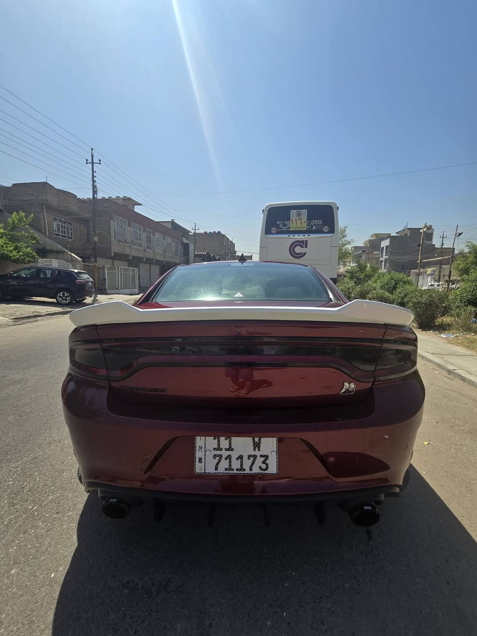 تشارجر ٢٠١٩ سكات باك
حادثها جاملغ وبنيد صبخ بيها بابتين السايق كلير من امريكا وبيها راس الشاصي تعمير بسيط كلش 

مكينه بلاد ما مفتوح بيها برغي الكير مبدل مال كصه بالكارتون 

ماشيه ٨١ الف 

كشنات مختمه نحله 

تدفئه كشنات 

حساسات خلفيه 

السياره عليها تفريغ يم الوادي 

ولف ماشميتو 

بلكات ريسنك 

زوج تايرات خلفيه جديده 

السياره استخدام يومي عادي ما نازله ساحه ابد 

بيها نواقص جدا بسيطه 

سعر ١٩٥ وبيها مجال بسيط 

***********
