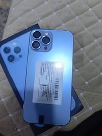 للبيع ايفون 13برو ماكس النسخه الاوربيه تلفون مامفتوح ابد بطاريه 85تلفو...