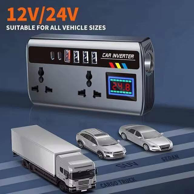 مع انفيرتر السيارة الجديد بقوة 200W، تقدر تشحن كل أجهزتك في نفس الوقت وبسرعة 🔥

💡 المميزات:-

✅ 9 منافذ إخراج لشحن عدة أجهزة في وقت واحد

✅ شحن سريع QC3.0 + Type-C مزدوج ⚡️

✅ شاشة رقمية ذكية تعرض الجهد لحظة بلحظة

✅ شريحة ذكية للحماية من الحرارة والجهد الزائد

✅ يناسب اللابتوب – الهاتف – الكاميرات – أجهزة العمل

✅ تصميم أنيق ومتين وسهل الاستخدام داخل السيارة 🚘

🔌 الطاقة: 220V / 200W
🎁 اعلى سعر ابيع وبالعافية


**إذا كنت صاحب هذا الإعلان وتريد حذفه لأي سبب، رجاءا أرسل رسالة إلى الدعم الفني**