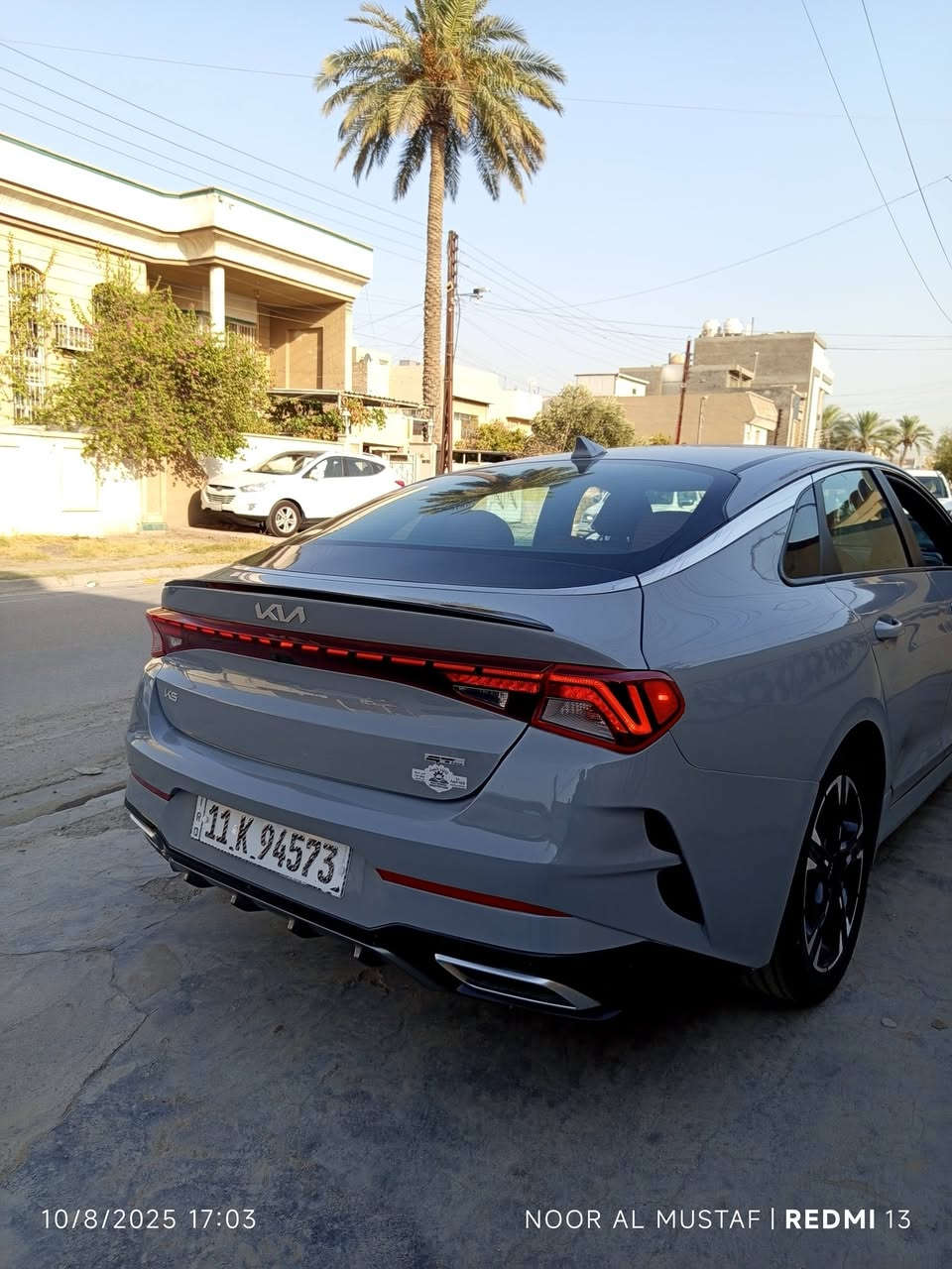 السلام عليكم
السلام عليكم
K5 2023 gt line 1.6t

فول بدون بنوراما 

ماشية 41 الف ميل 

السيارة صور الحادث موجودة وية المنشور 

صبغ جاملغ خلفي و شوي من الباب خلف الصدر و البوند و شوي جاملغ امامي جهة الصدر 

ايرباك ستيرن و بردة 

السعر 185 وبي مجال بسيط

مكاني بغداد العامرية

***********
