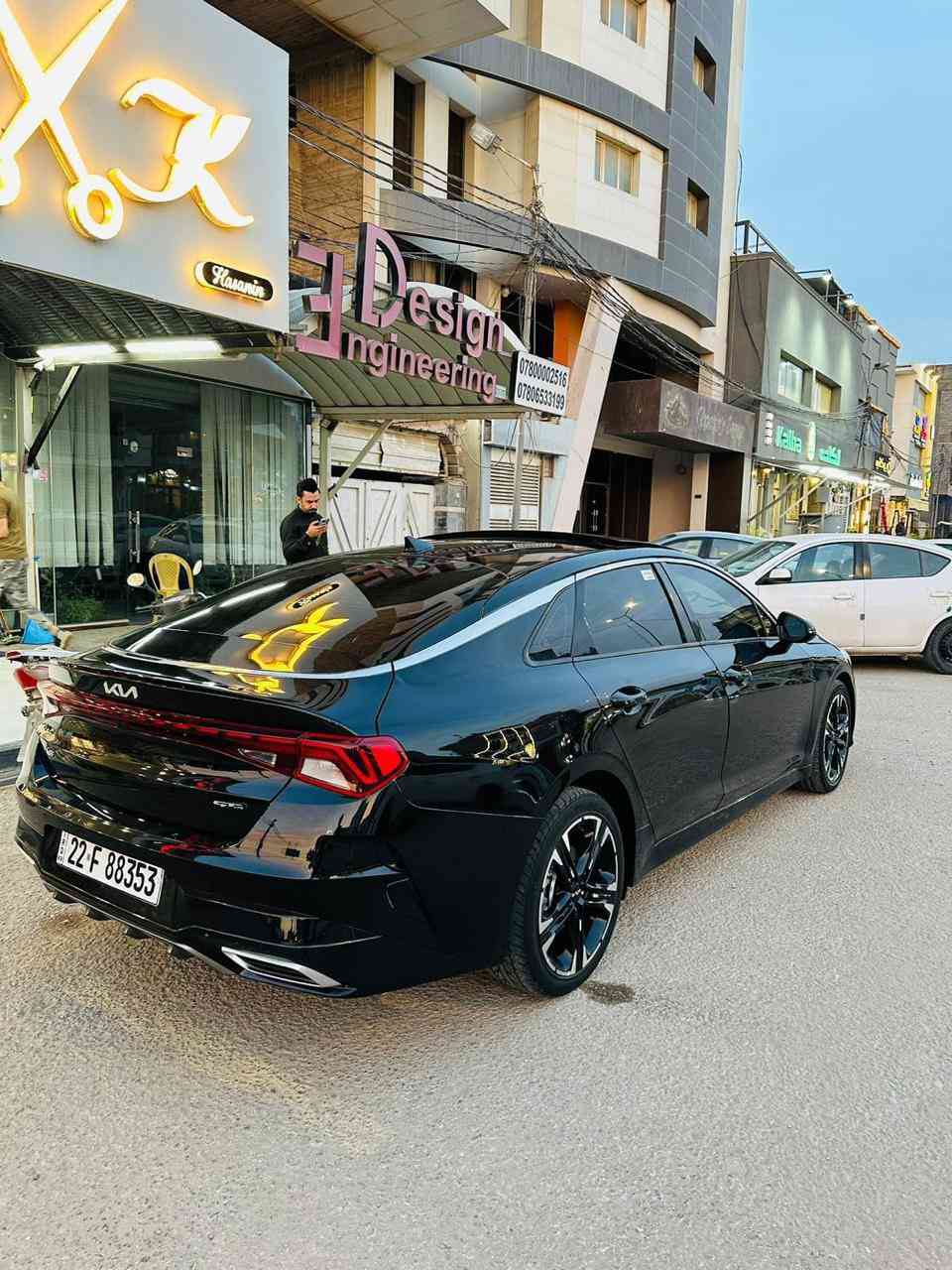 سلام عليكم
Kia k5 2022 Gt line 1600 turbo 

فول مواصفات بانوراما كشنات كهرباء شاحن لاسلكي رادارات تحديد مسار قيادة ذاتيه

رقم اربيل بأسم شركة 
 
حادثها فقط بنيد من امريكا وبالعراق نضربت بيها قطعتين ضربة خفيفة ونصبغن صور الحادث موجود 

محرك وكير وحدادية مكفولات بشرط 

مكان السيارة : النجف 

السعر: 155$ وبي مجال بسيط

***********
