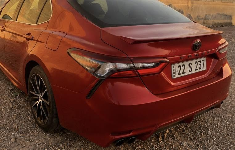 السلام عليكم 📌
للبيع ☑️
TOYOYA CAMRY 🚗
 ☑️SE PLUS 
موديل 2023☑️
امريكي سيارة مو خليجي ☑️
ماشية 75 الف ميل ☑️
رقم اربيل باسمي☑️
سيارة لون احمر  ☑️
ضرر السيارة -باب سكن امامي بارد جاملغ خلفي سكن بارد باب خلفي سايق بارد بس كل هاي على شويه شويه سيارة احله من الصور ☑️
صوره الضرر عالخاص☑️
الباقي سليم ☑️
ايرباكات سليمه كلها☑️
——————-

سيارة محرك ممتاز ☑️
كير صدر بحالة ممتازه ☑️
سيارة محرك 4 سلندر ☑️

مواصفات فول معروفة 
بصمة تشغيل/تشغيل عن بعد / فتحة سقف /كشنات جلد  /كاميرا خلفية/تبريد قطعتين/تحديد مسار/توقف ذاتي/نظام ( ECO/SPORT/NORMAL)-كشن كهرباء-تدفئة بالكشنات-☑️

-رقم الشاصي مرفق مع الصور-
مكان سيارة كركوك 📍

للاستفسار ☑️
الاتصال عالرقم او مراسلة واتس اب
***********☑️

تحياتي ❤️🤍
