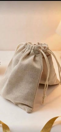 كيس قماش • ١٠ قطع • ٣٤×١٧سم