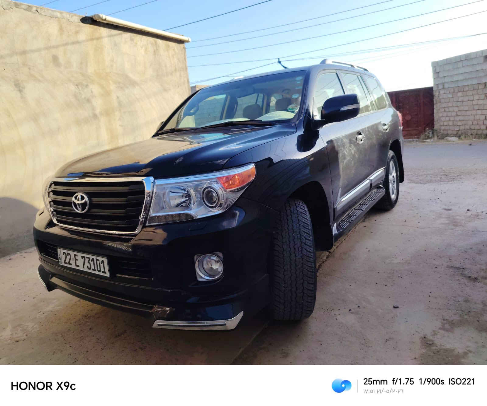 � للبيع تويوتا لاندكروزر GXR موديل 2012 خليجي
▪️ اللون: أسود
▪️ المحرك: V8
▪️ الممشى: 146 ألف كم فقط
▪️ وارد خليجي
▪️ استخدام شخصي وحالة ممتازة
▪️ مكينة وكير وشاصي بحالة ممتازة
▪️ تبريد قوي وجاهزة للاستخدام
▪️ نظيفة من الداخل والخارج

السيارة للمشتري الجاد فقط، والفحص بأي مكان .

💰 السعر خاص للشراي  بالمعقول بعد المعاينة

📞 للاستفسار التواصل على الخاص أو الاتصال

+964 770 192 9844

0770 002 5029

0774 809 4315

0781 905 6291

