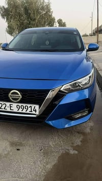 نيسان سنترا 2022 SV  الحادث موضح بلصورة  السعر 132  07728415921