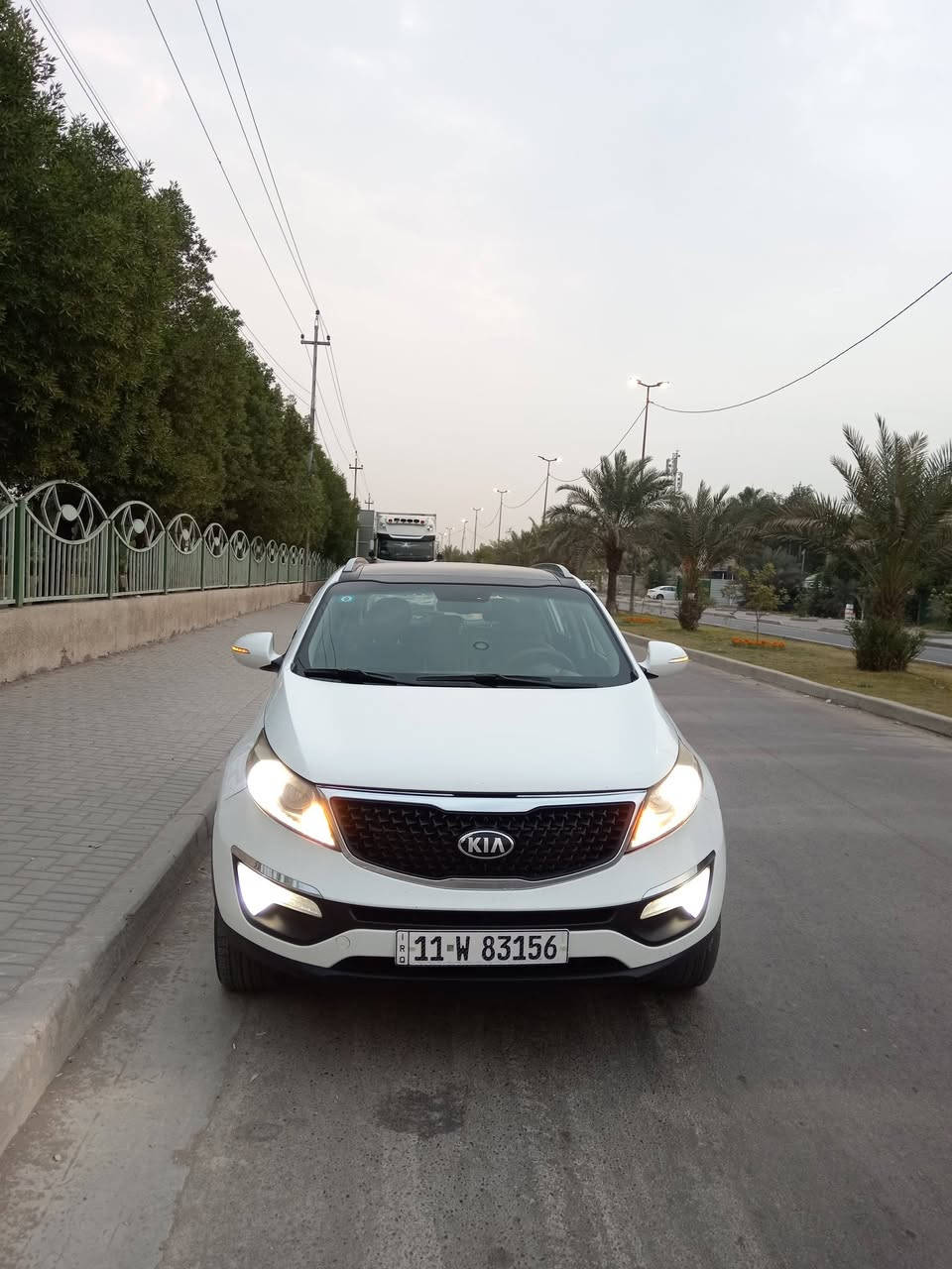 السلام عليكم من كيا سبورتج خليحي ٢١٠٤ فول مواصفات الايراني مكفوله من الصبغ بيهاربس بارد محرك مفتوح ٢٤٠٠ للاستفسار ***********  مكانهه بياع حي الرساله الاولى السعر ١٦٥
مكلف بالنشر
