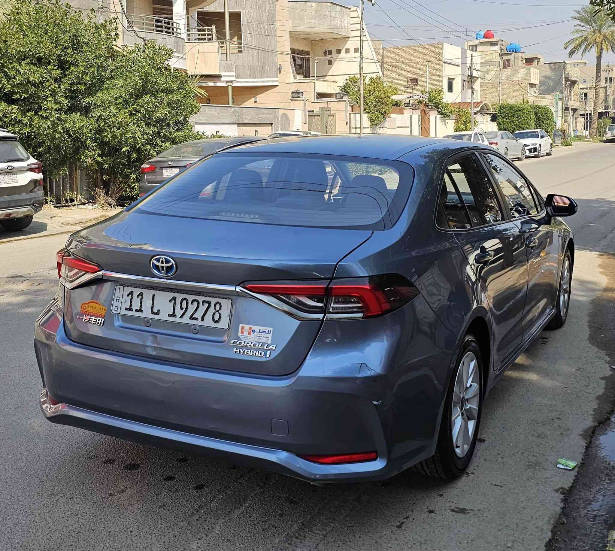 كورلا 2023  هايبرد
بيه طخه بلجنطه بسيطه جوه رقم 
تراي جديد  حيل
كفاله كير ومحرك وصدر وتبريد 
لون بحري مميز *
فول مواصفات 
فتحه سقف
باسمي هزه جديده 

سعر 140 وبيه مجال بسيط 
العنوان _ بغداد _ البياع 
***********
