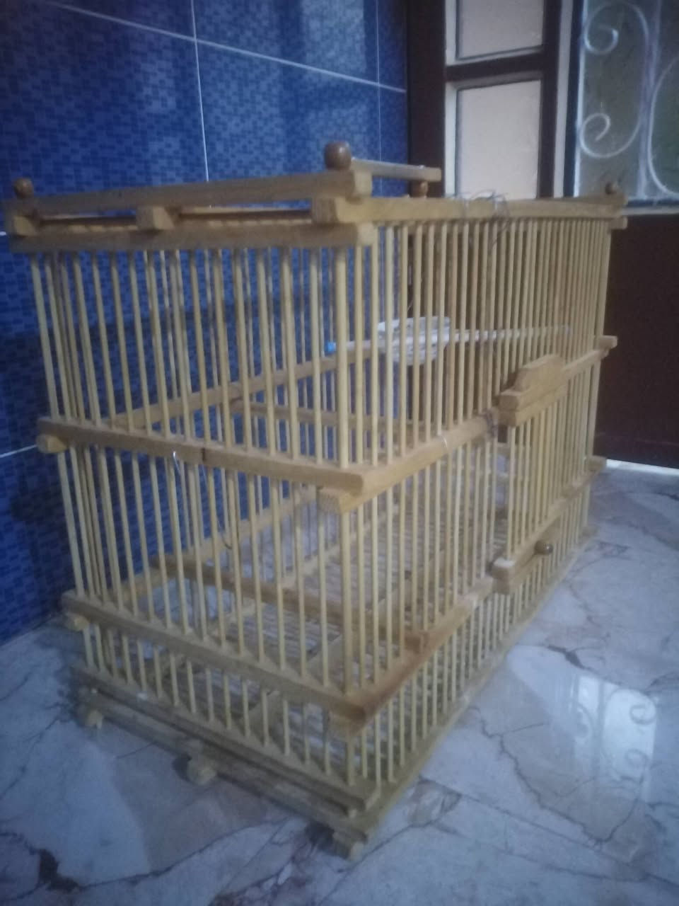 عندي هذولا القفصين للبيع ثنينهم ب 55وبيهم مجال الصغير ب 10والاكبر ب 50 وبيهم مجال قليل


**إذا كنت صاحب هذا الإعلان وتريد حذفه لأي سبب، رجاءا أرسل رسالة إلى الدعم الفني**