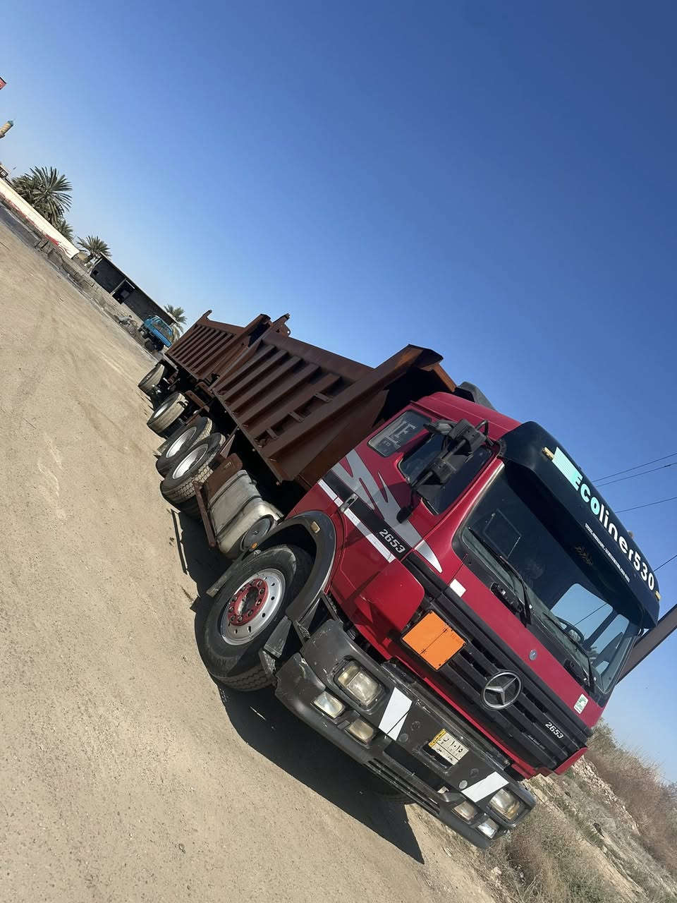 مقطوره للبيع  تريد راس واحد تريد لعاربانه واحد ماكو مشكله ماكن سياره بغداد /مكيانه 53/كير 220مجموعه جياف/راس تخم تاير لعربانه ما بيه لاا تاير ولا ويل /وشراي خابر ودلل ***********
