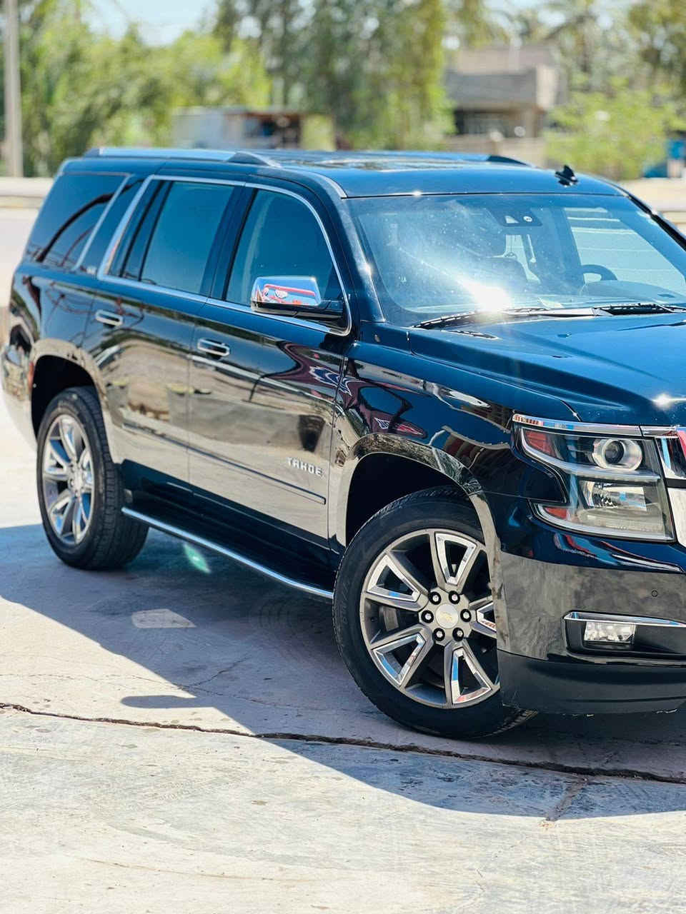 اللهم صل على محمد وال محمد 
السلام عليكم اخوان 
من رخصت الادمن 
للبيع فقط 
تاهو    2015 
خليجيه وكالة المنصور 
LTZ 
فوووول لاخير
كفاله عامه 
جديده جدا 
ماشيه 155 الف كيلو 
4 بوب بصمه 
فتحه 
فور ويل 
كشنات تدفئه تبريد 
كشنات خلفيه كهرباء 
حساس امامي خلفي رادارات 
قاصه 
ديفيدي 
جنطه جلاق 
منظومة زنون عالي ناصي 
تخم تاير جديد 
كير مكينه حداديه خير من الله 
سياره بحالة الوكاله 
بصماتها ثنينهن موجودات 
رقم سليمانيه باسمي  تحويل وكاله حاضر 
هز وسنويه جديده 
السياره عارضها ب 340 وبيها مجال 
اي استفسار 
***********
اخوكم طه الزبيدي
