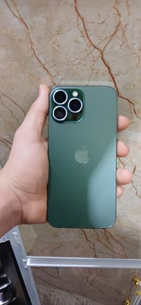 13 pro max لون زيتوني 🟩 نموذج(m) بطارية (83)🔋 ذاكرة(128)🔥 مبدل شاشة 3خ...