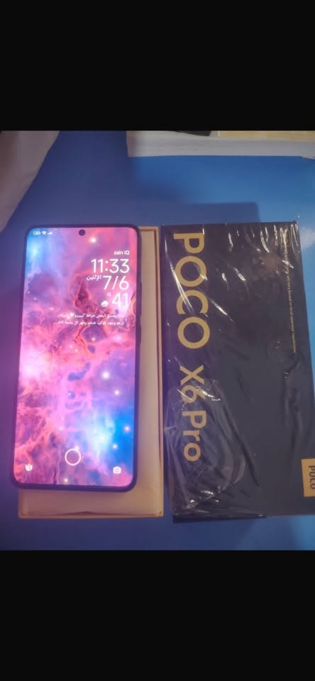 بوكو x6 برو ذاكره 512 كامل ملحقات شاشه120 هيرتز جديد بمعنى الكلمة تفحص وين ميعجبك عشرط السعر450 واتساب *********** الموشراي لا يجي ويدوخني
