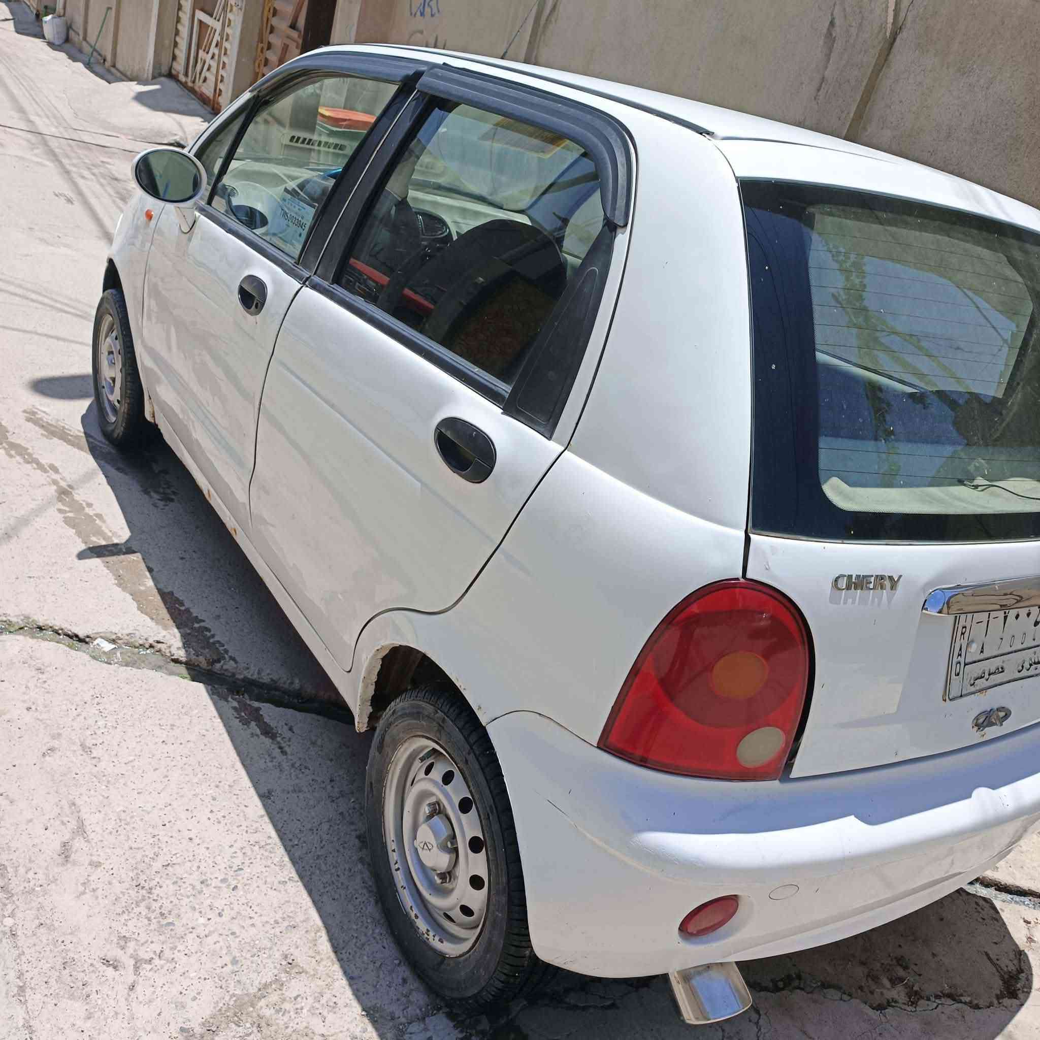 كيوكيو موديل ٢٠١٣
بيها صبغ دواير ودوسات محرك بيه أثر نفخ كهربائية شغالة باتري جديد تبريد شغال سنوية منهية الصلاحية وسنوية مصور

السعر ٢٦ وبيها مجال غير متواجد على الخاص
***********
