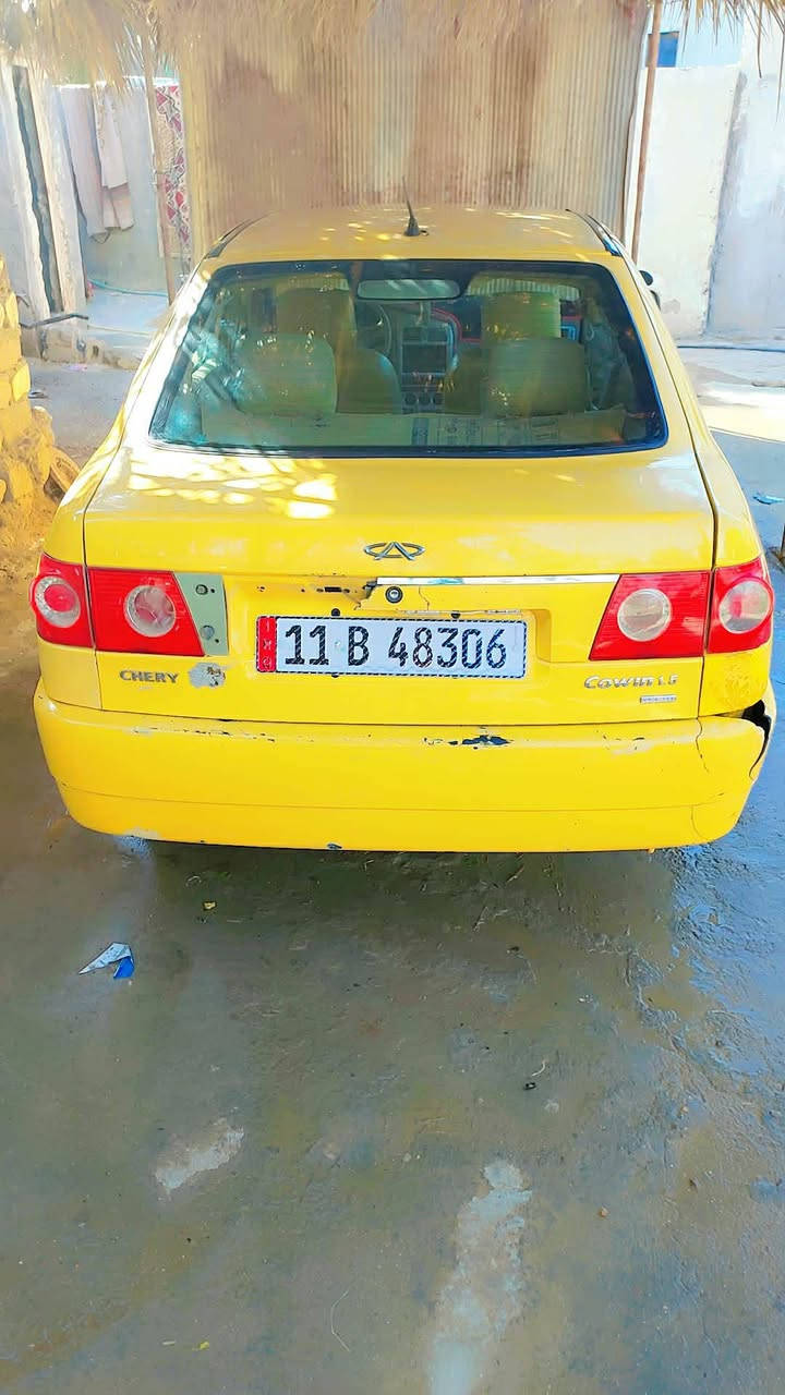 سياره شيري كوين ٢٠١١ سياره جاهزه تريد تحويل تريد وكاله مصفره هيئه وغرامات مكينه وكير جدد تبريد شغال كهربايات كلهه شغاله ترايك وين ماتريد تخم تاير مكان ناصريه شطره سعر ٣٥وبيهه مجال ***********
