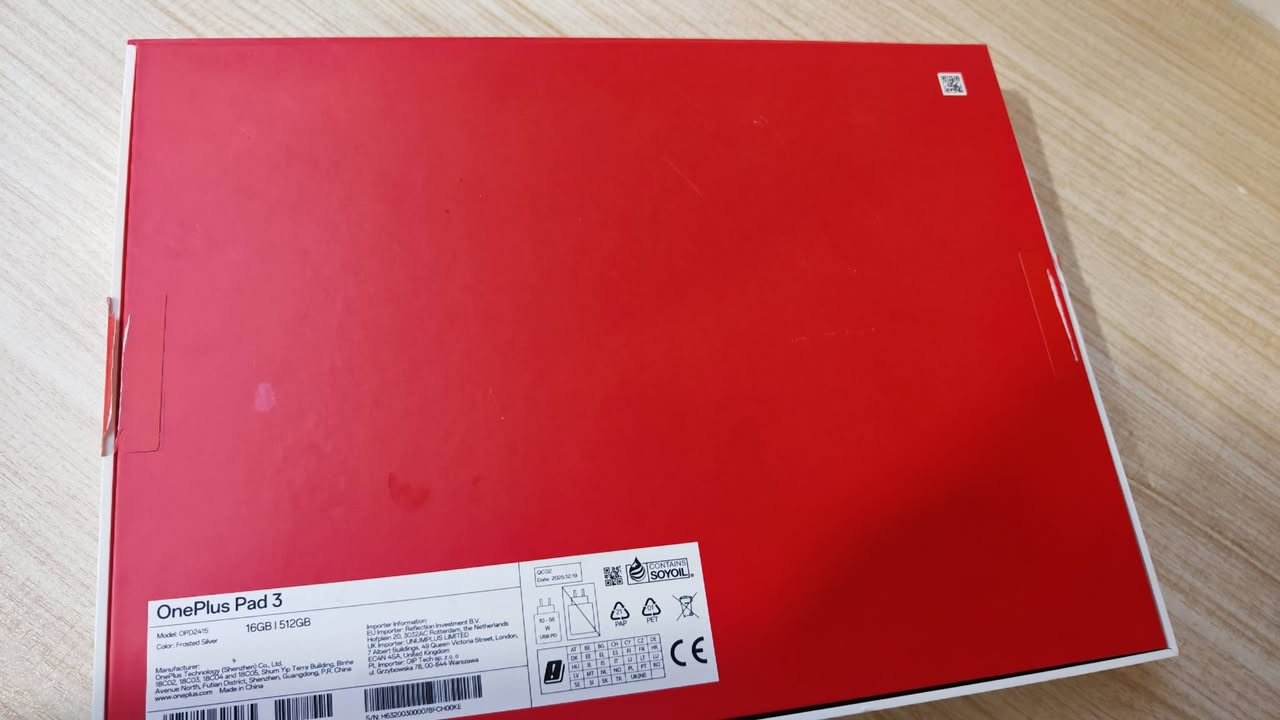 السلام عليكم باد وان بلاس باد3 مسعمل ساعتين بس ذاكرة512 جهاز بلباكيت بعدة سبب البيع حجمة جبير سعرة 750 البارحة ماخذة ب860 الف وهذا الوصل مالتة وشادلة لزكة مكاني بغداد المشتل
تواصل واتساب ***********
