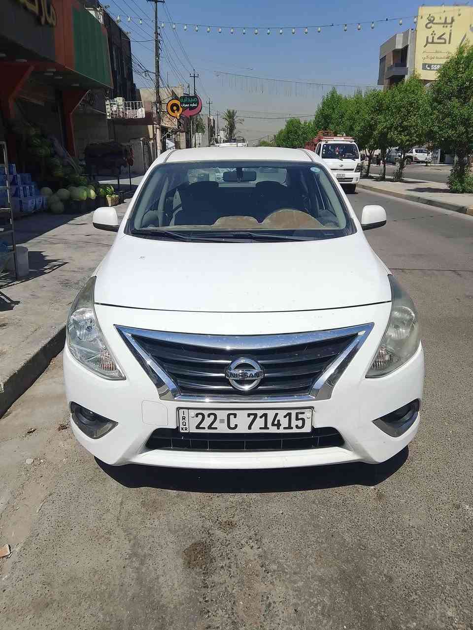 نيسان سني هندي 22اربيل ماشيه 139 بيها بارد باب سائق وبيها بارد براس جاملغ اليسرى مكينة كير تبريد كهربائيات كاملة صدر جديد  
مكانها بغداد الجديدة 
للاستفسار ***********
السعر 103 وبيها مجال
