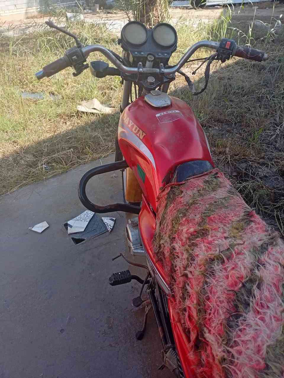 دراجة دايون موديل 2018 لو 2019 اوراق + شغالة ونظيفة اشتريت سيارة وعفتها بالبيت دراجه جاهزة بس يرادلها شويه ترتيب سعر 450 الف وبيها مجال مكاني بابل ابي غرق اليوسفية
