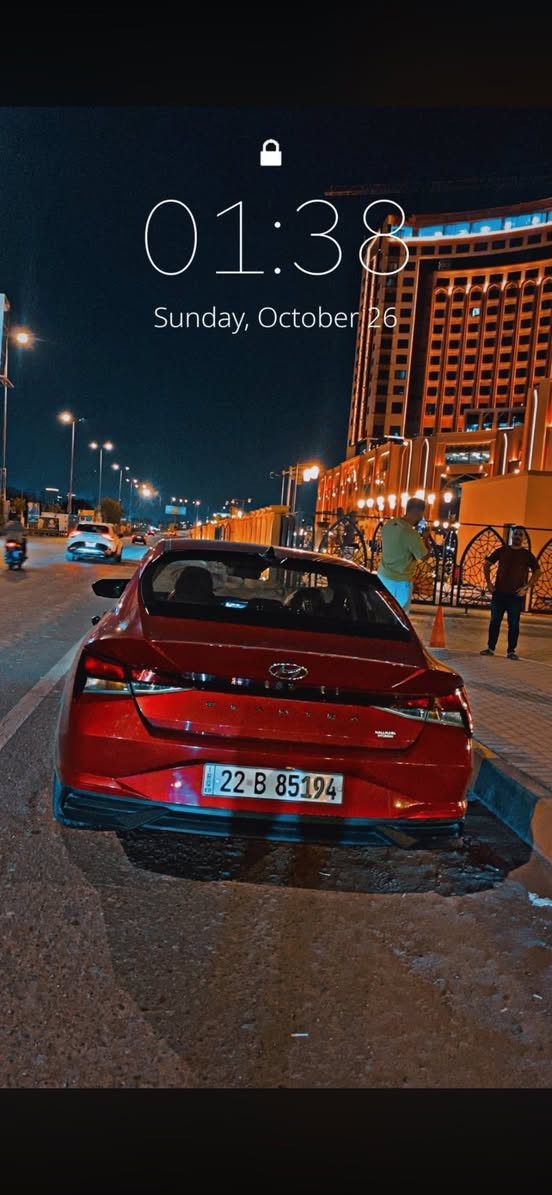 السلام عليكم للبيع النترا 2021  ماشية 36 الف جديدة
محرك دوش 2000 

شاشه متصل وابل كار بلي واير ليس 

قياده ذاتيه 

رادارات 360 درجه امامي خلفي جانبي 

نقطه عمياء 

تحديد مستر +قياده ذاتيه 

فول تحكم ستيرن 
3 انظمه قياده 

شاشه اعطال  بل دشبول 
والمواصفات الباقية المعروفه

السيارة نقصها شي بسيط بلصدر  

السيارة ب اسمي رقم اربيل والسعر 138 

موجود خاص وواتس اب  واتصال ***********
