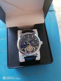 ساعه اوميكا جديد ياباني تشتغل اوتماتيك او تكويك او عله النبض سوبر ماست...