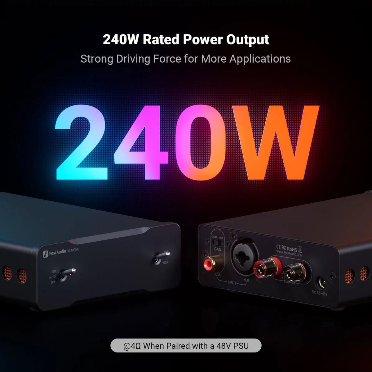 امبليفاير من Fosiaudio V3 mono
جديد كبس 
المهتم يفضل بمراسلتنا ويدلل


**إذا كنت صاحب هذا الإعلان وتريد حذفه لأي سبب، رجاءا أرسل رسالة إلى الدعم الفني**