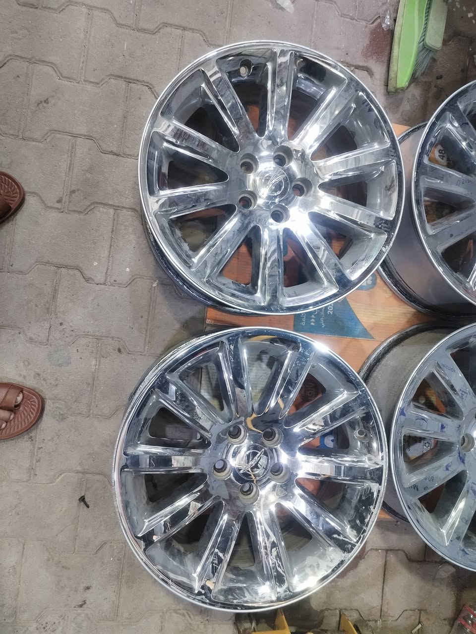 ويلات أوبامه ١٤ كروم اصلي شرط مال حاويه بعتهن بل كرتون البيع عنوان ميسان ٠


**إذا كنت صاحب هذا الإعلان وتريد حذفه لأي سبب، رجاءا أرسل رسالة إلى الدعم الفني**