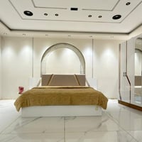 تم وصول موديل نيل 5قطع     سرير ثابت سكك ثلاث مراحل قياس الكنتور 220سم...