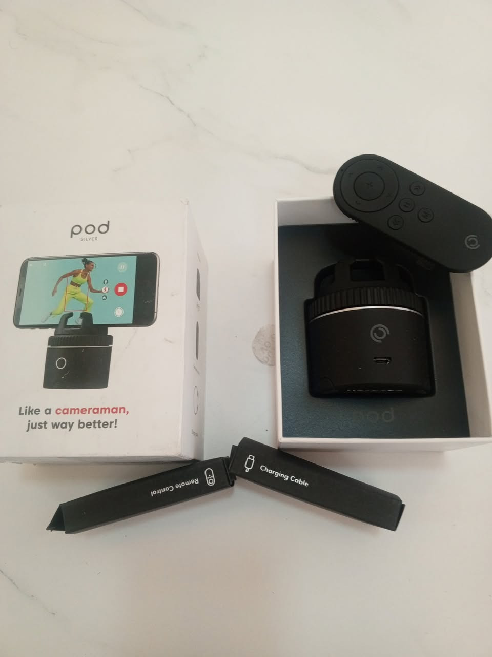 لصانعي المحتوئ والمبدعين والبث الجي نقدم لكم ال  Pivo Pod Silver, a wireless auto-tracking smartphone mount designed for hands-free video recording.


**إذا كنت صاحب هذا الإعلان وتريد حذفه لأي سبب، رجاءا أرسل رسالة إلى الدعم الفني**