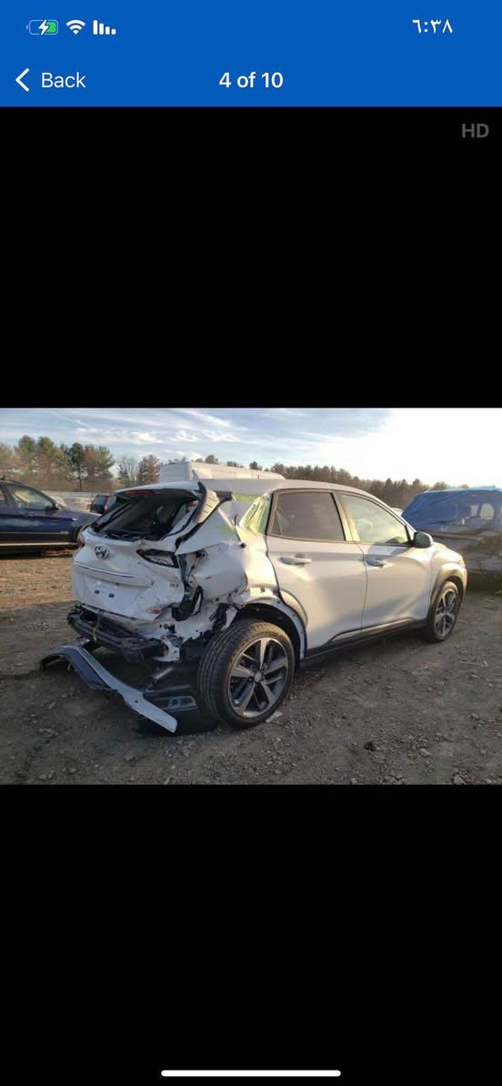 هوندا كونا (Kona)
السنة: 2021
Limited فول مواصفات
المحرك: 1.6 لتر تيربو 
كير أوتوماتيك 7 سرعات DCT (دبل كلتش)
دفع رباعي AWD 
كشنات جلد 
تدفئة للمقاعد الأمامية
مقعد السائق كهربائي
شاشة معلومات 10.25 إنش
Apple CarPlay + Android Auto
سماعات Infinity 
بصمة
مكيف أوتوماتيك
فتحة سقف 
كاميرا خلفية
نظام المحافظة على المسار
نظام التحذير من التصادم الأمامي
مراقبة النقطة العمياء
رقم اربيل الجديد
السياره ماشية 41 الف ميل جاهزه مابيها نقص 
رايدها ب 138 ورقه وبيها مجال بسيط
مكانها الغزالية
للاستفسار *********** بغداد, العراق
