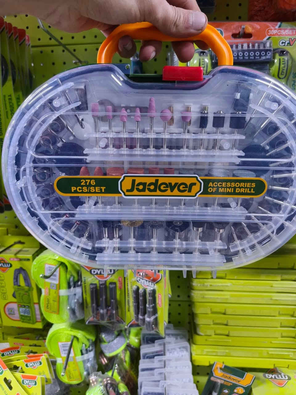 عرض سيت ملحقات فرطونه 276 قطعه متنوعه معه كامل ملحقات الفرطونه وقفل حقيبه بلاستك من ماركه جيدافر
السعر 12.000 الف 
متوفر توصيل الجميع المحافظات 
العنوان بغداد الشعب


**إذا كنت صاحب هذا الإعلان وتريد حذفه لأي سبب، رجاءا أرسل رسالة إلى الدعم الفني**