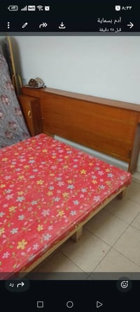 سرير نفرين • كمودينات اثنين • غرفه اخشاب