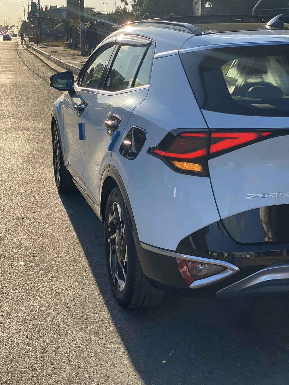 السلام عليكم 
سبورتج خليجي موديل 2024
ماشية 40 الف كيلو متر 
جديدة كفالة عامة
بلاك بيانو (اسود لماع )
بانوراما
كشنات كهرباء
جنطة كهرباء 
حساسات امامي خلفي 
هاند بريك دكمة
الرقم 
***********
