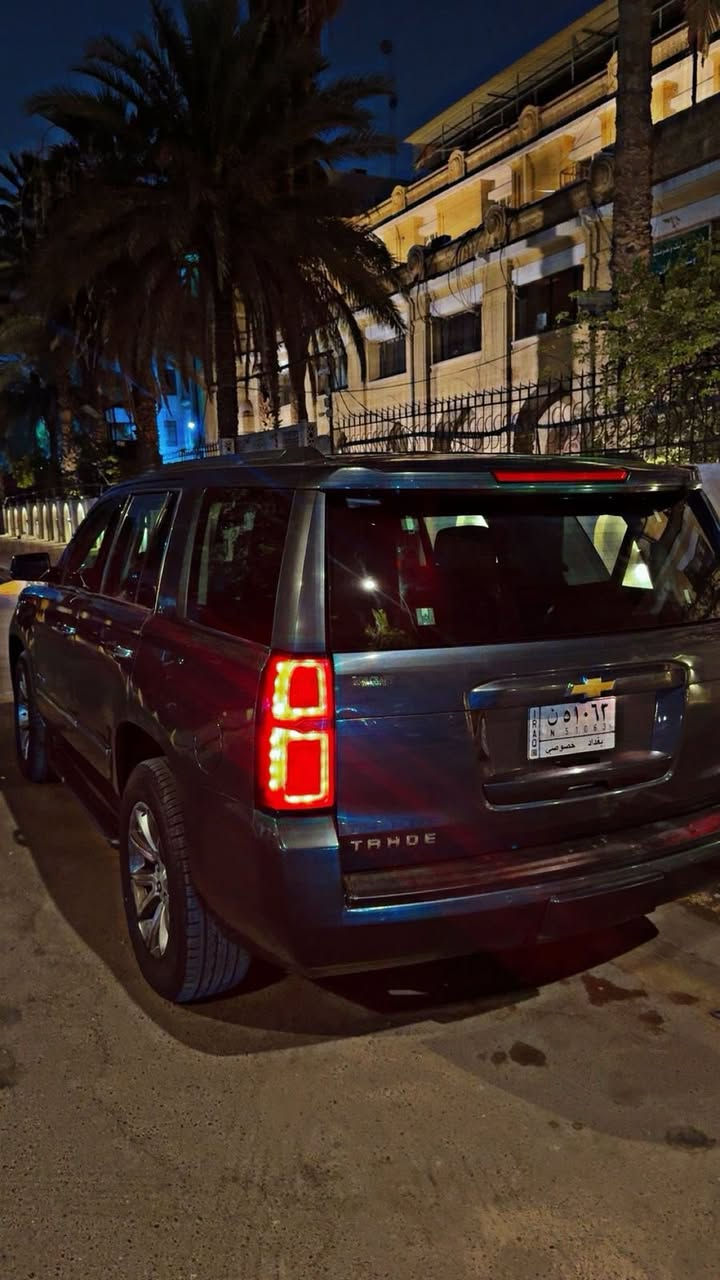 تاهو 2019 lt فول مواصفات
الون رصاصي غير محدد 
سياره مال جناي باسمي مكان لسياره بغداد 
حادثه والسنوار بلمنشور ضربته مطخطخه وصفحه لسايق مضروبه بلعراق وصار بيهه صبغ وكلير بلعافيه عل ياخذهه ومستعجل ع بيعتهه
سعر ٢٨٠ 
***********
