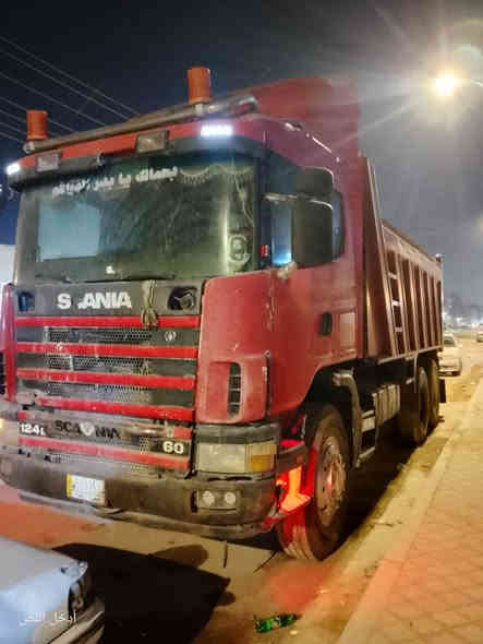 سلام وعليكم سكانيه للبيع مكينه 6انجكتر جديده رغم بصره شاصي مكفول بدي مايلر 22متر مجموعه 2000خفيفه 26تخم تاير 24لسعر 250/***********وبيهه مجال
