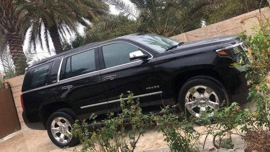 تاهو للبيع  رقم بغداد  2017  Lt1   وارد خليجي  ماشيه 17الف جديدة معنا الكلمه 
كامل المواصفات    
١-تشغيل عن بعد
٢-جام البواب عن بعد 
٣-فتح الصندوق عن بعد 
٤-تخم  الاطارات  الشركة  السبير  بعد على وضع الشركة  + اسبير اضافي نفس الويل الكب الموجد  
٥-البطارية على وضع الشركة 
٦-الكشنات جلد لون بيجي 
7-الشباك نيكل 
مكفوله كفاله عامه   من الصبغ والتبديل  
***********  
***********    السعر  خاص
