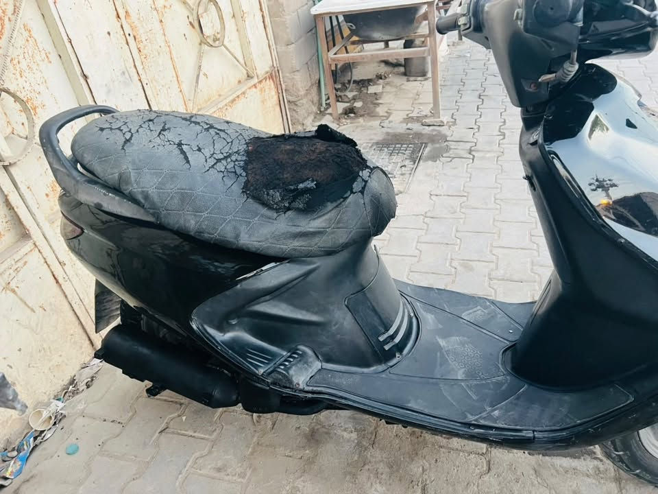دراجه فراشه نضيفه كلش مكينه ما مفتوحه نقصه فقط باتري مابيهه دبلات كلشي شغال مستعجل عله بيعته *********** قضاء المدينه 325وبيه محال
