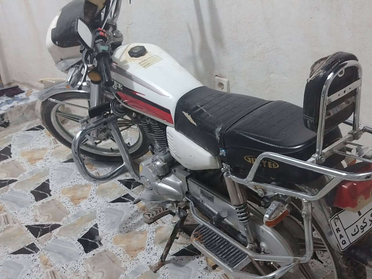 السلام عليكم دراجة للبيع كركوك التفاصيل خاص الرق ***********
