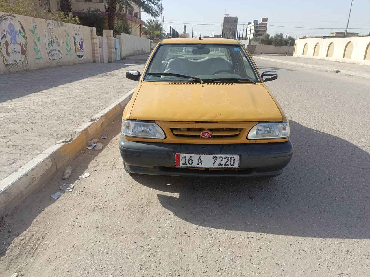 السلام عليكم 
سايبا 12 رقم جديد سنويه جديده مصفره هيئه وغرامات تبريد شغال مكينه بيه خيط بخار بدون تنقيص 
بيه بس جاملغ امامي مبدل فقط البراكيتات بيهم خياس شي بسيط ‏‪***********‬‏ مكاني ديوانيه 
السعر 27 وبيه مجال
