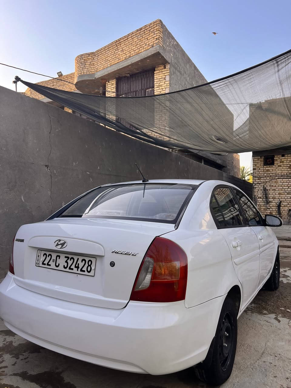 اكسنت 2011
اربيل الجديد 
سياره جاهزه 
فقط التبريد نقص غاز 
بيه 5قطع صبغ ابيع حزام 
بدون دواخل 
محرك 1600
السعر 88$وبيه مجال 
بشرط وكاله او تحويل 
***********
***********
