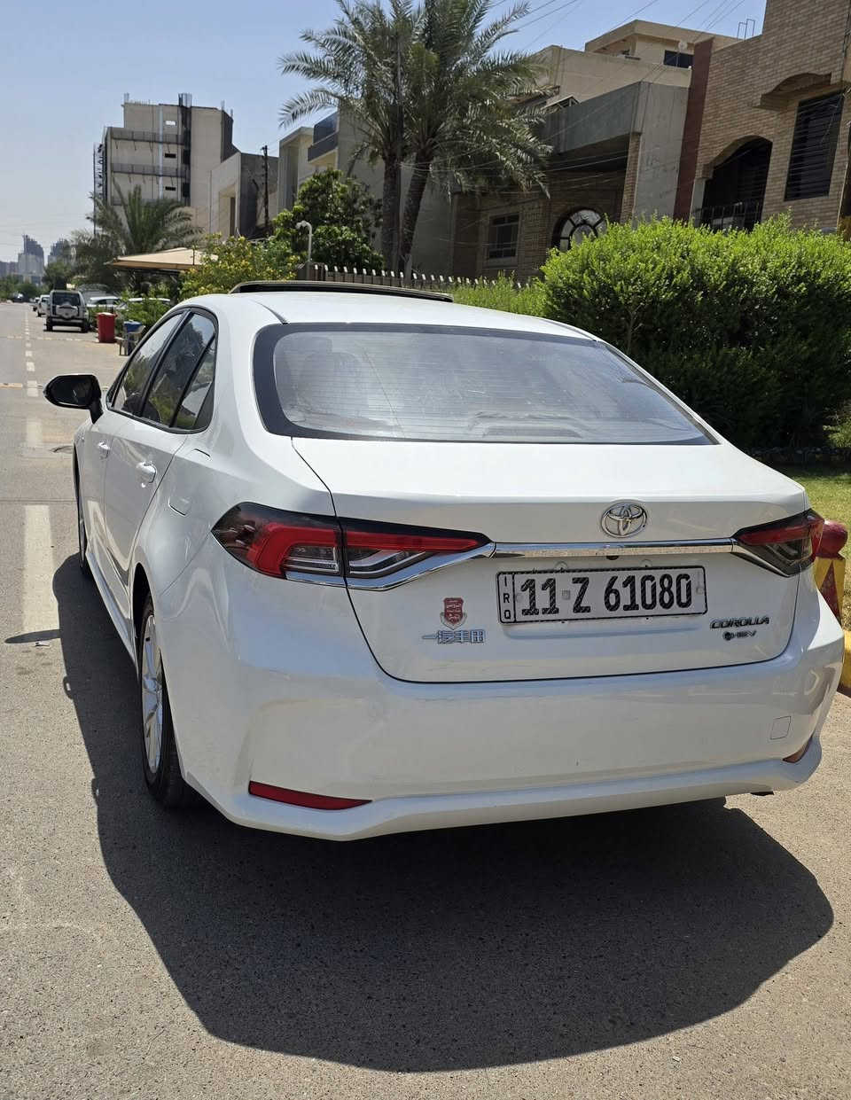 عيد اضحى مبارك وكل عام وانتم بخير
كورلا هايبرد 2025  شكل خليجي كفاله من صبغ وبارد وتبديل ماشيه 34  
فول مواصفات عدا كرسي كهرباء
السعر 152 $
مكاني بغداد 
للاستفسار اتصال ***********
