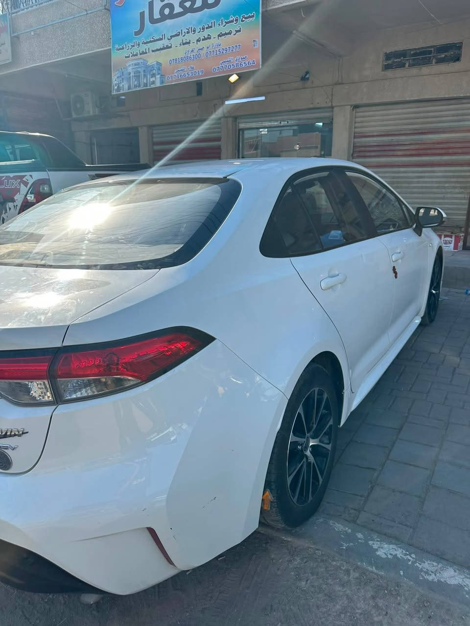 كورلا هايبر 2025
شكل الامريكي 
ماشيه 30,000 
بصمه
فتحه
شاشه كار بلي
كامره
اشاير بل مري 
رقم بغداد 

مكفوله من الضربه والصبغ فقط رصعات بمكانين 

***********

***********

العنوان بغداد
