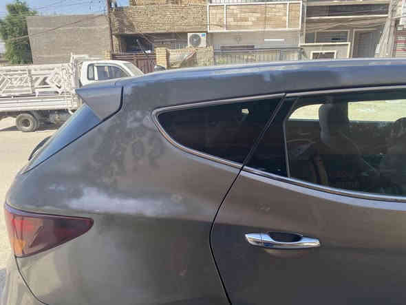 سلام عليكم سنتافية 2018م                                           مكينه 4                                                                                          صور الحادث مرفقه ومكان صبغ جارد 
سعر 135
***********
ملاحضه 
صبغ على كد شبر فوك جنطه
