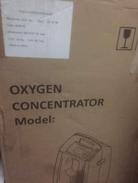 #للبيع جهاز مولد اوكسجين OXYGEN CONCENTRATOR الحجم : 10L -23KG مستخدم ...