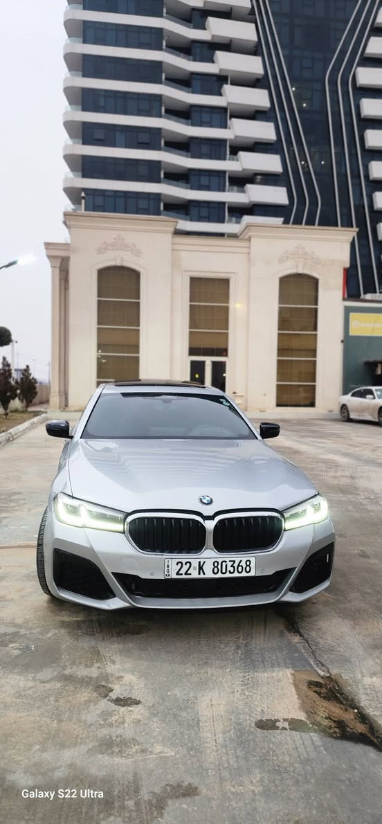 BMW 530i  2021  
بي بوياغ   تةنها ٣ پةلة ساردي هةية   فوول مواصفاتة  
٧٠ هةزار ميل رويشتوة 
سةيارةكة زور تازةية بي نوقسانية  

گير مةكينة تةبريد كارةبايات تةقة و رةقةي بة شةرت 

تحويل و غةرامة بة شةرت 
سعر 268$ و مجال 
شوين هةولير 
*********** أربيل, العراق
