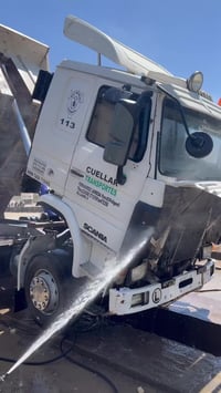 ) سكانيه البيع 12ونص شاصي مكفول بس امطول مكينه لاتنقيص ولا تبخير  كير ...