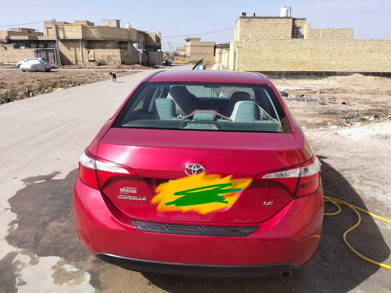 سلام عليكم كورالا2017وارد امريكي ظربه بجم مبدل بنيد وجاملغ السعر شده او خمسه وعشرين *********** ،*********** سياره حره وثاني يوم تحويل
