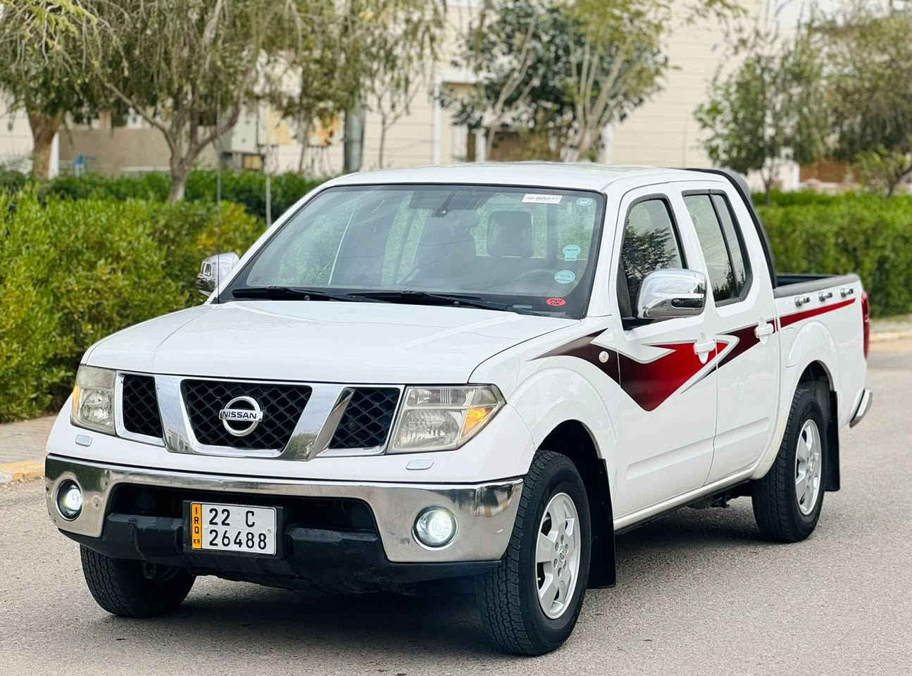 السلام عليكم
نيسان نيڤاره موديل 2013 
#السعر ( 109 ) $ ورقه
للاتصال ***********
كفاله عامه من صبغ وتبديل 
والسونار مرفقه
مواصفات
محرك 4 سلندر
كير عادي 
ماشيه 200 الف 
دواخل جديد
كير محرك بشرط
صدر امامي خلفي جديد
طخم تايرات جديده
شرط تحويل او وكاله و غرامه 
رقم اربيل جديد
 سنويه جديد لحد 2028
هزه جديد 
عنوان ديالي خانقين
