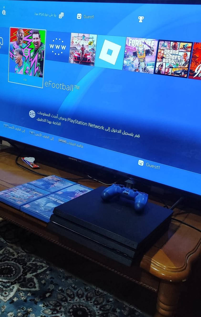 بلي 4 برو 1 تيرا
اونلاين الجهاز لوك ستيكر مامفتوح ع شررط
ويا 6 اقراص وحساب قوي كيلاته الاصلية وجوستك اصلية وحده 
وقطعة الثانية تجارية مكفول من كلشي النضافه والفحص اولا 
السعر 320 وبي مجال


**إذا كنت صاحب هذا الإعلان وتريد حذفه لأي سبب، رجاءا أرسل رسالة إلى الدعم الفني**